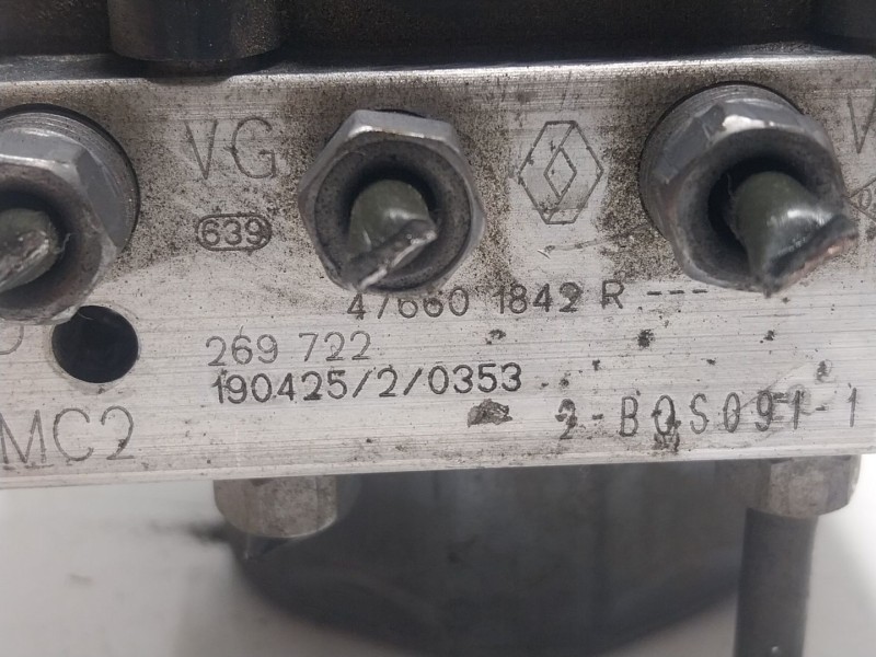 Recambio de abs para renault clio iv (bh_) 1.5 dci 90 referencia OEM IAM  476601842R 