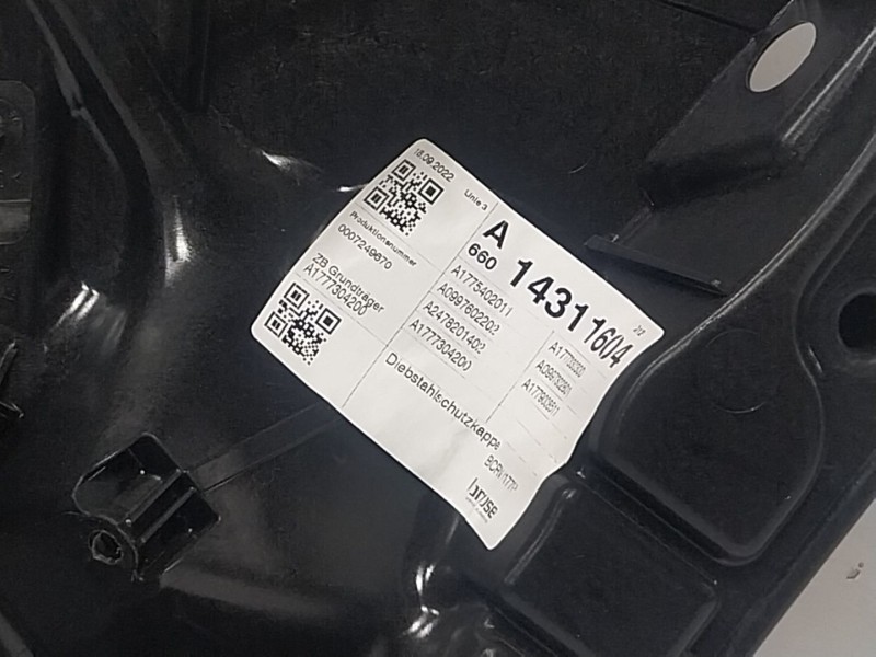 Recambio de elevalunas trasero derecho para mercedes-benz clase a berlina (bm 177) referencia OEM IAM  A14311604 