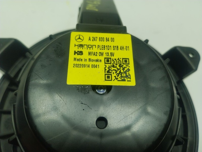 Recambio de motor calefaccion para mercedes-benz clase a berlina (bm 177) referencia OEM IAM  A2478308400 