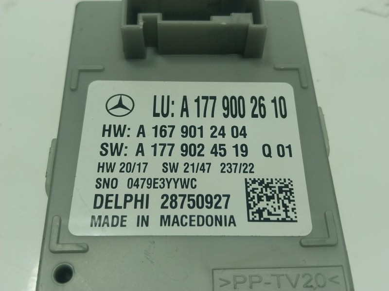 Recambio de modulo electronico para mercedes-benz clase a berlina (bm 177) referencia OEM IAM  A1779002610 