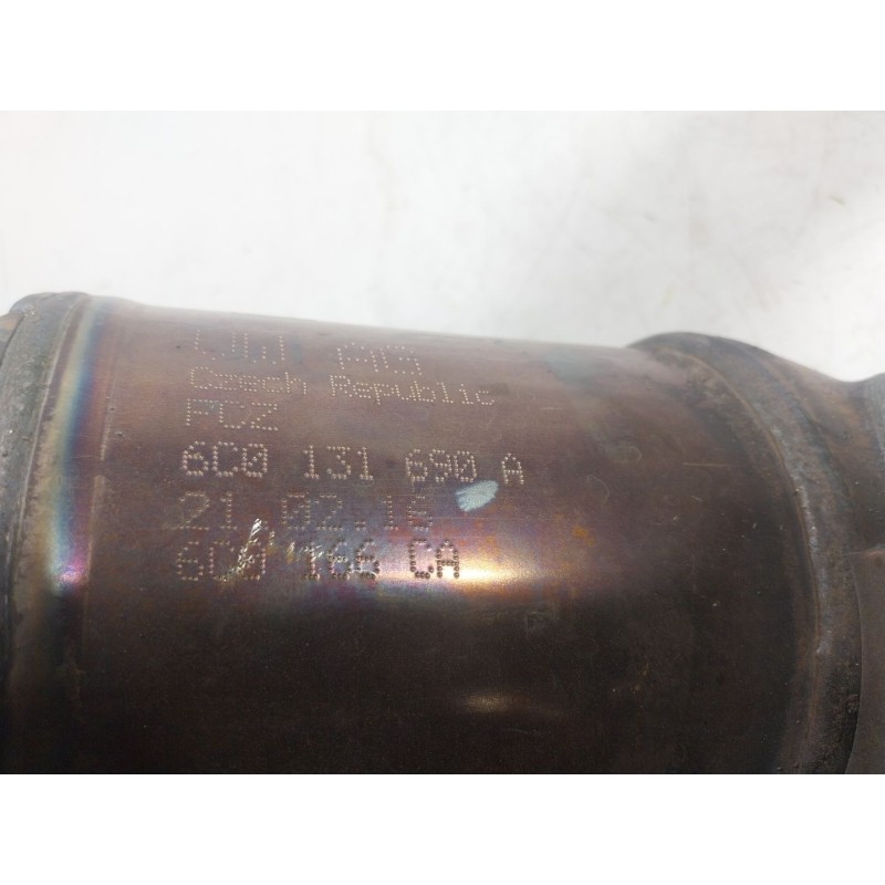 Recambio de catalizador para audi a1 sportback (8xa, 8xf) 1.4 tfsi referencia OEM IAM 6C0254502EX 6C0131690A 