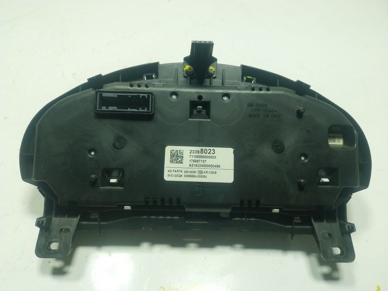 Recambio de cuadro instrumentos para opel insignia a (g09) 1.4 (68) referencia OEM IAM 23398023 23398023 