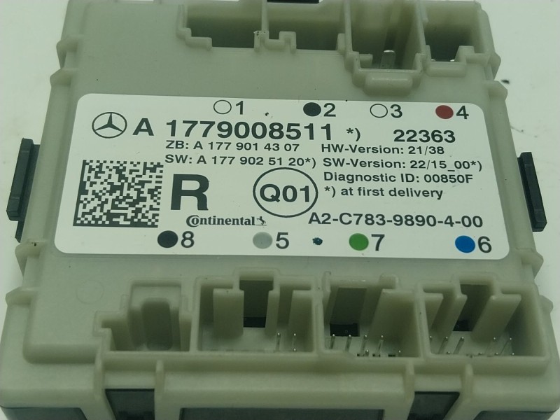 Recambio de modulo electronico para mercedes-benz clase a berlina (bm 177) referencia OEM IAM  A1779008511 