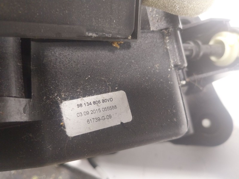 Recambio de palanca cambio para peugeot 3008 monospace (0u_) 1.6 bluehdi 120 referencia OEM IAM  9813480680VD 