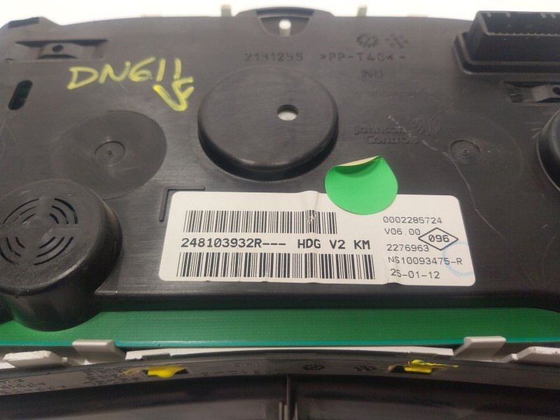 Recambio de cuadro instrumentos para dacia lodgy (js_) 1.5 dci referencia OEM IAM 248106897R 248103932R 