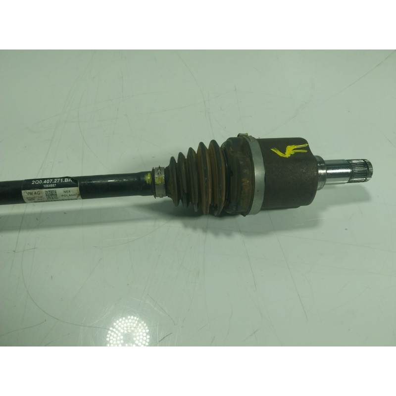 Recambio de transmision izquierda para volkswagen polo vi (aw1, bz1, ae1) 1.0 tsi referencia OEM IAM  2Q0407271BK 