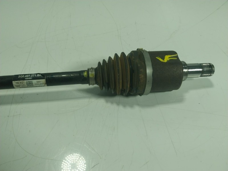 Recambio de transmision izquierda para volkswagen polo vi (aw1, bz1, ae1) 1.0 tsi referencia OEM IAM  2Q0407271BK 