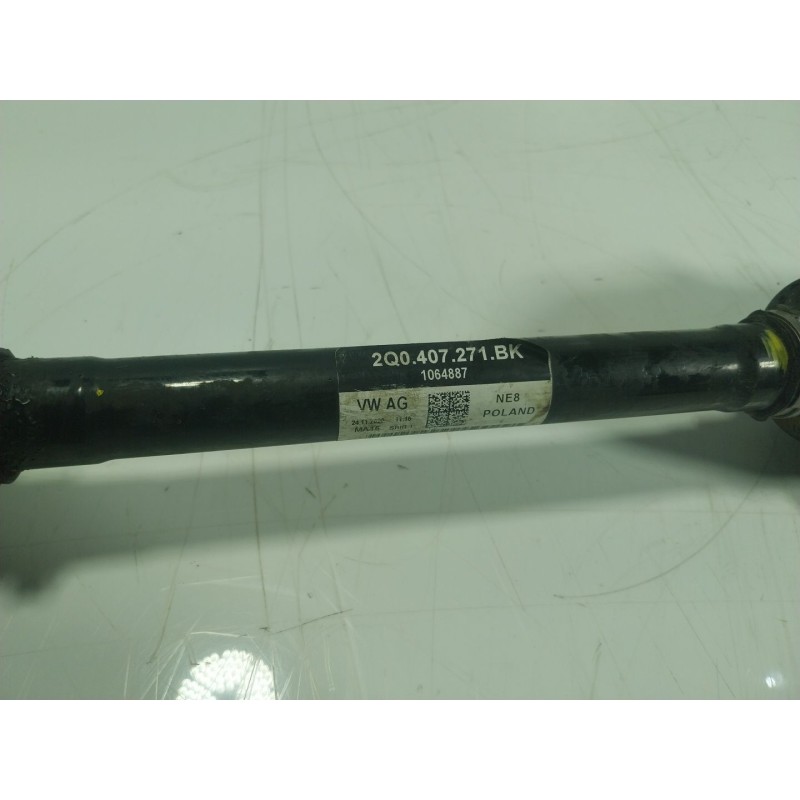 Recambio de transmision izquierda para volkswagen polo vi (aw1, bz1, ae1) 1.0 tsi referencia OEM IAM  2Q0407271BK 