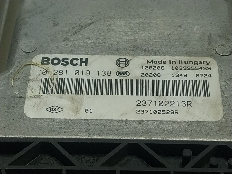 Recambio de centralita motor uce para dacia lodgy (js_) 1.5 dci referencia OEM IAM 237102720R 237102213R 