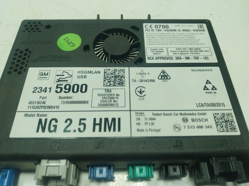 Recambio de modulo electronico para opel insignia a (g09) 1.4 (68) referencia OEM IAM 23415900 453116246 