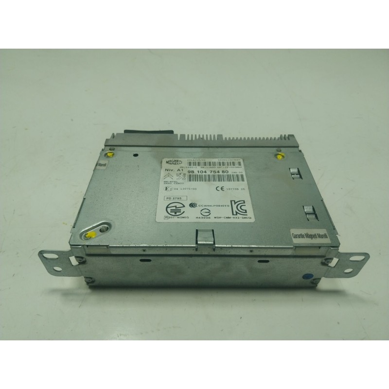 Recambio de sistema audio / radio cd para peugeot 508 i (8d_) 1.6 hdi referencia OEM IAM  9810475480 
