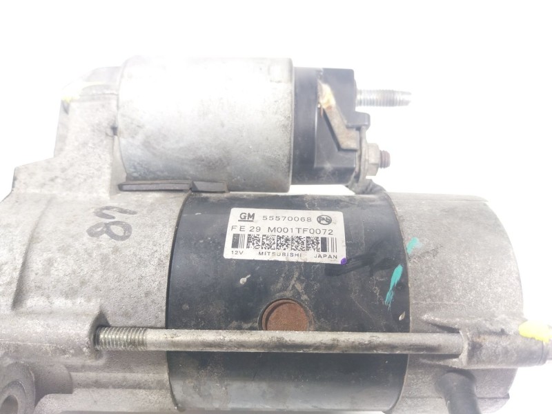 Recambio de motor arranque para opel mokka x 1.6 cdti dpf referencia OEM IAM  55570068 