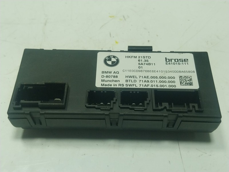 Recambio de modulo electronico para bmw x1 (u11) sdrive 18 i referencia OEM IAM  61355A74B11 