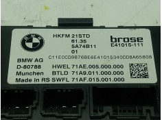 Recambio de modulo electronico para bmw x1 (u11) sdrive 18 i referencia OEM IAM  61355A74B11  2