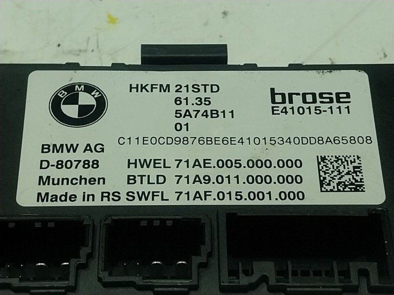 Recambio de modulo electronico para bmw x1 (u11) sdrive 18 i referencia OEM IAM  61355A74B11 