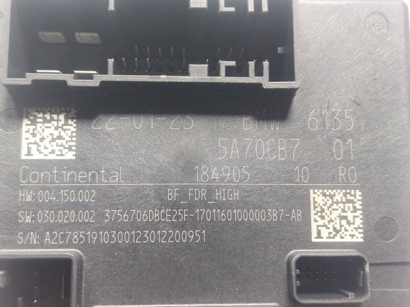 Recambio de modulo electronico para bmw x1 (u11) sdrive 18 i referencia OEM IAM  5A70CB701 