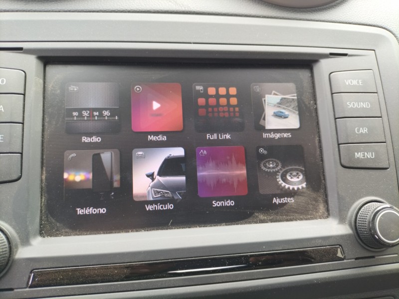 Recambio de pantalla multifuncion para seat ibiza (6p1) 1.4 tdi referencia OEM IAM 5F0919604EBBO 5F0919604E 