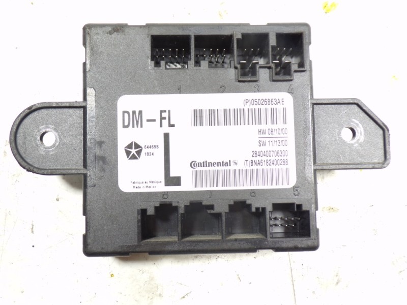 Recambio de modulo electronico para lancia voyager (404) 2.8 16v jtdm cat referencia OEM IAM  05026863AE 