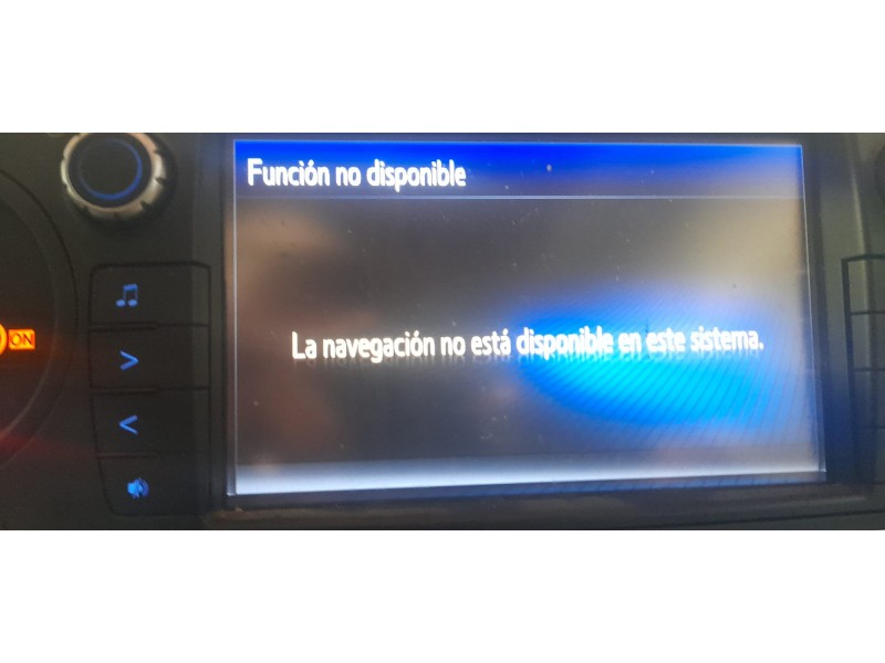 Recambio de sistema navegacion gps para toyota yaris hybrid active referencia OEM IAM 861400D220 861400D220 138000502F101