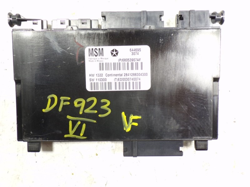 Recambio de modulo electronico para lancia voyager (404) 2.8 16v jtdm cat referencia OEM IAM  68053907AF 