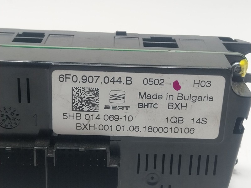 Recambio de mando climatizador para seat arona (kj7, kjp) 1.0 tsi referencia OEM IAM  6F0907044B 