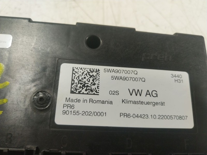 Recambio de modulo electronico para volkswagen golf viii (cd1, da1) 1.5 tsi referencia OEM IAM  5WA907007Q 