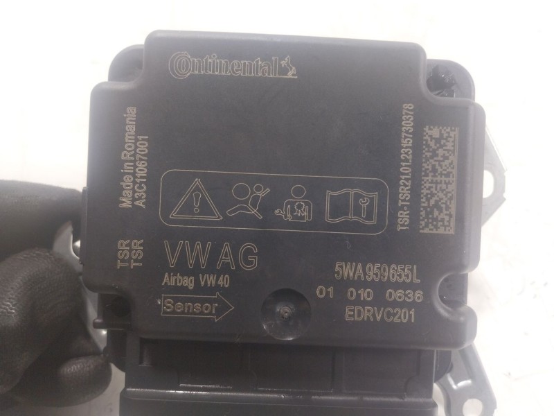 Recambio de centralita airbag para volkswagen golf viii (cd1, da1) 1.5 tsi referencia OEM IAM  5WA959655L 
