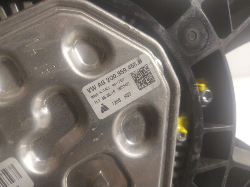 Recambio de electroventilador para volkswagen polo vi (aw1, bz1, ae1) 1.0 tsi referencia OEM IAM  2Q0959455H 