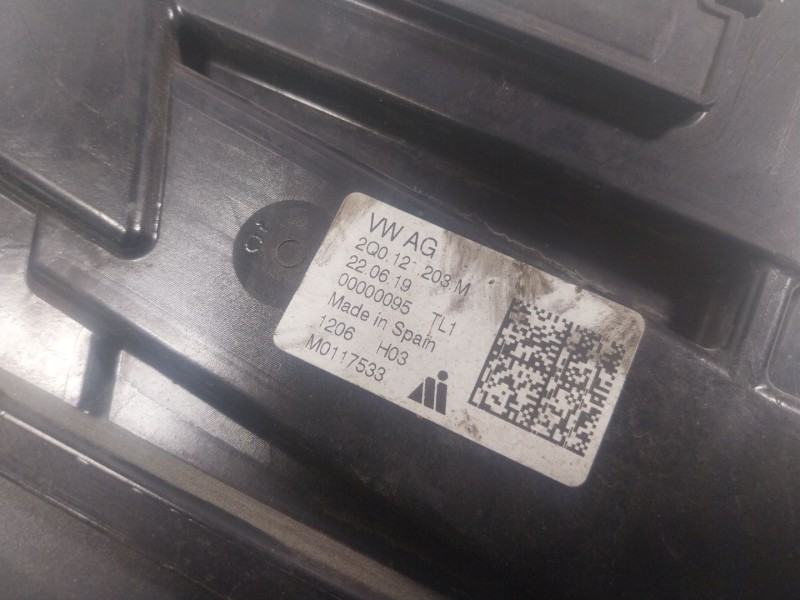 Recambio de electroventilador para volkswagen polo vi (aw1, bz1, ae1) 1.0 tsi referencia OEM IAM  2Q0959455H 