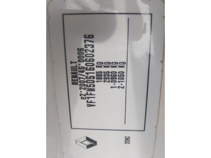 renault kangoo express (fw0/1_) del año 2018