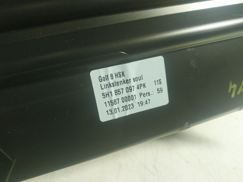 Recambio de guantera para volkswagen golf viii (cd1, da1) 1.5 tsi referencia OEM IAM  5H18570974PK 