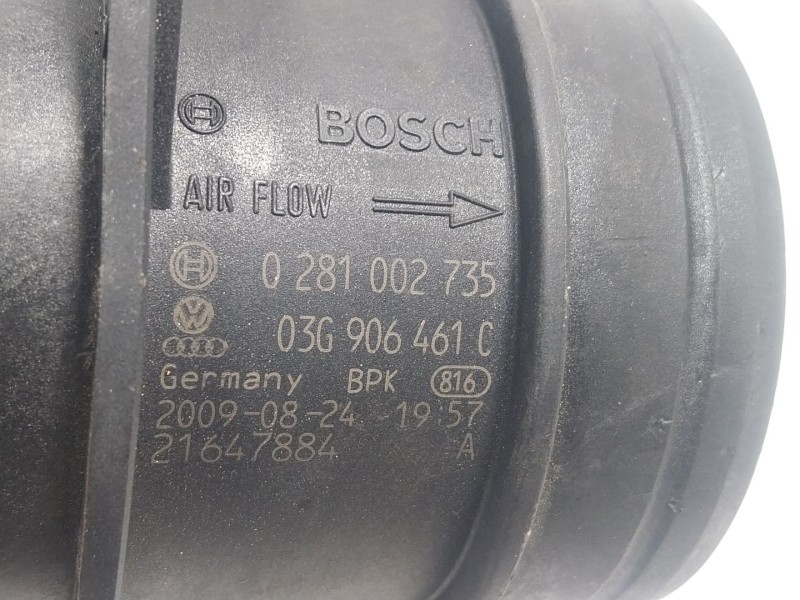 Recambio de caudalimetro para audi a5 sportback (8ta) 2.0 tdi referencia OEM IAM  03G906461C 