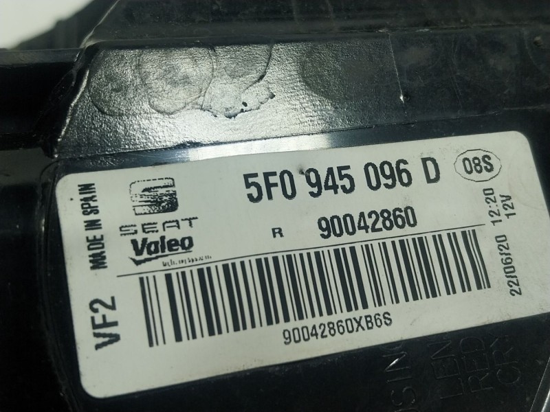 Recambio de piloto trasero derecho para seat leon (5f1) 1.6 tdi referencia OEM IAM 5F0945096D 5F0945096D 