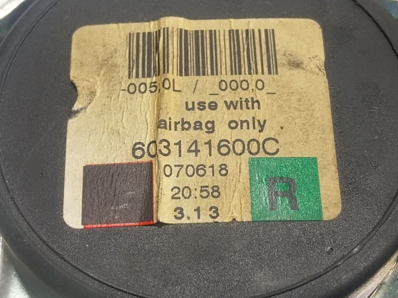 Recambio de cinturon seguridad delantero derecho para mini mini descapotable (r52) cooper referencia OEM IAM  603141600C 