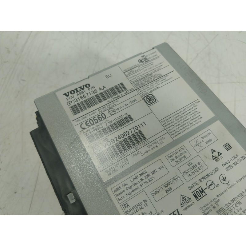 Recambio de sistema audio / radio cd para volvo v60 ii (225) b4 mild-hybrid referencia OEM IAM  3166713AA 