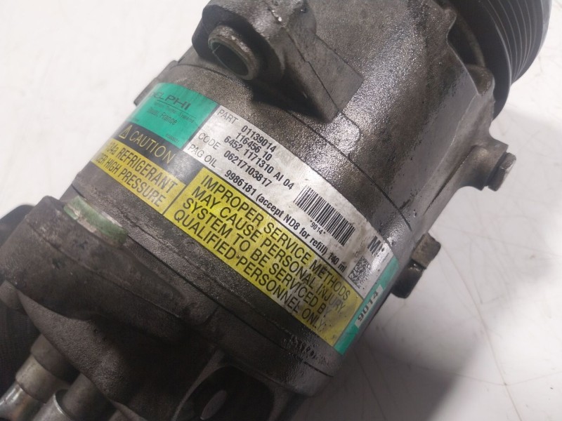 Recambio de compresor aire acondicionado para mini mini descapotable (r52) cooper referencia OEM IAM  64521171310 