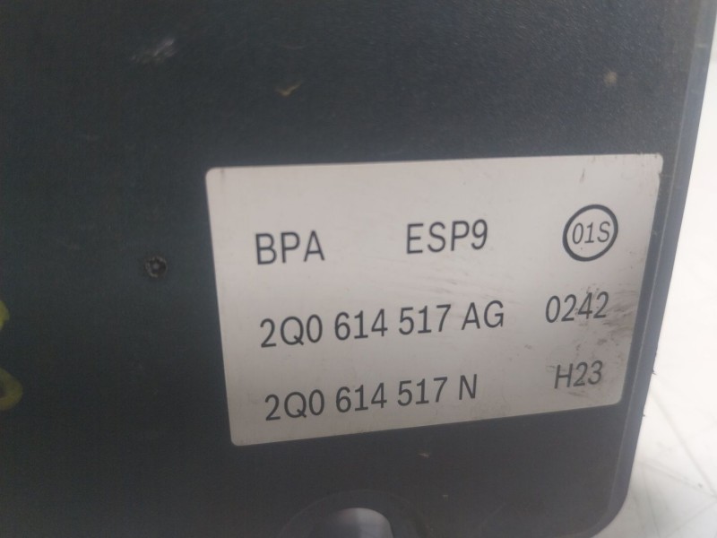 Recambio de abs para volkswagen polo vi (aw1, bz1, ae1) 1.0 tsi referencia OEM IAM 2Q0614517AGBEF 2Q0614517AG 