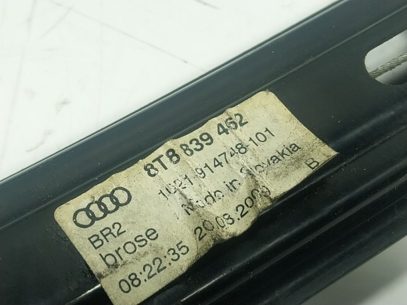 Recambio de elevalunas trasero derecho para audi a5 sportback (8ta) 2.0 tdi referencia OEM IAM   