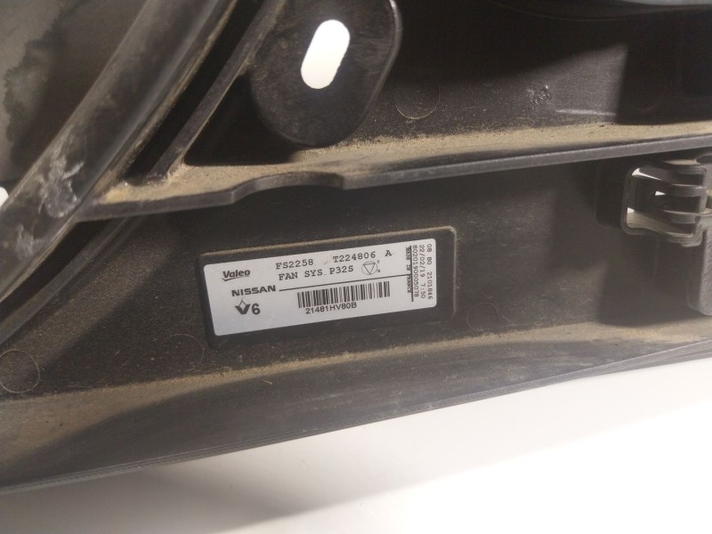 Recambio de electroventilador para nissan qashqai ii suv (j11, j11_) 1.5 dci referencia OEM IAM  T224808A 