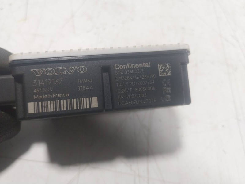 Recambio de modulo electronico para volvo v60 ii (225) b4 mild-hybrid referencia OEM IAM  31419137 