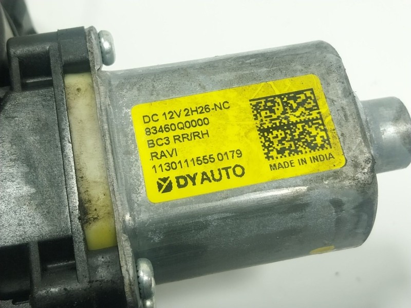 Recambio de elevalunas trasero derecho para hyundai bayon (bc3) 1.0 t-gdi referencia OEM IAM  83460Q0000 