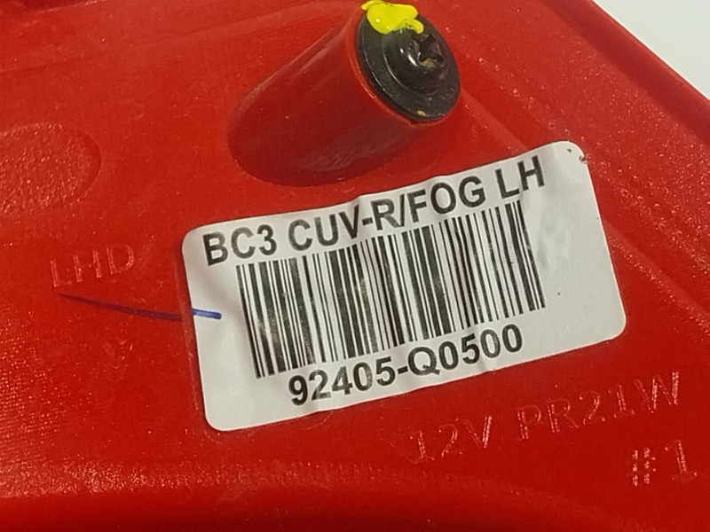Recambio de piloto trasero antiniebla derecho para hyundai bayon (bc3) 1.0 t-gdi referencia OEM IAM  92405Q0500 