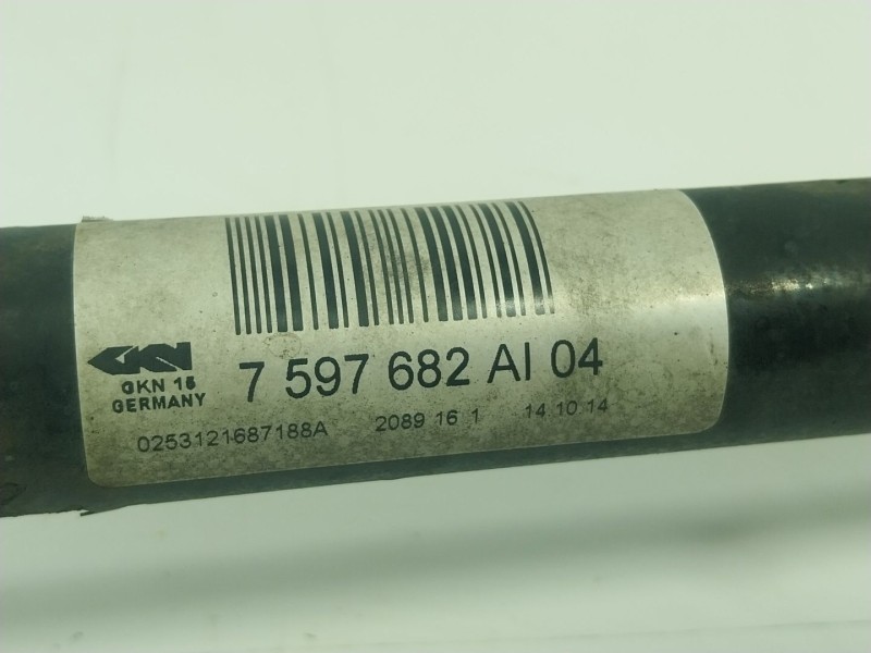 Recambio de transmision trasera derecha para bmw 3 (f30, f80) 320 d referencia OEM IAM  7597682 