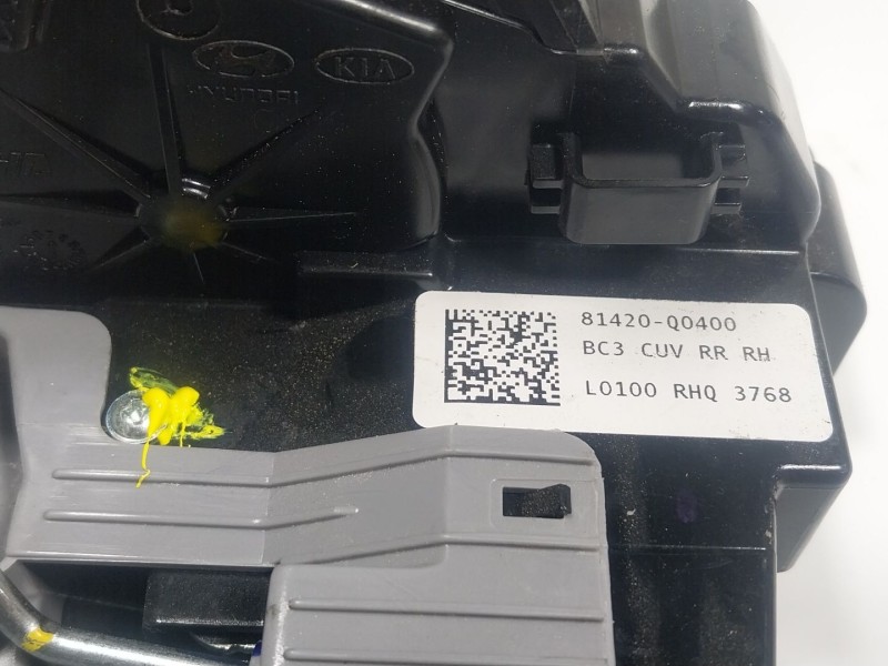 Recambio de cerradura puerta trasera derecha para hyundai bayon (bc3) 1.0 t-gdi referencia OEM IAM  81420Q0400 