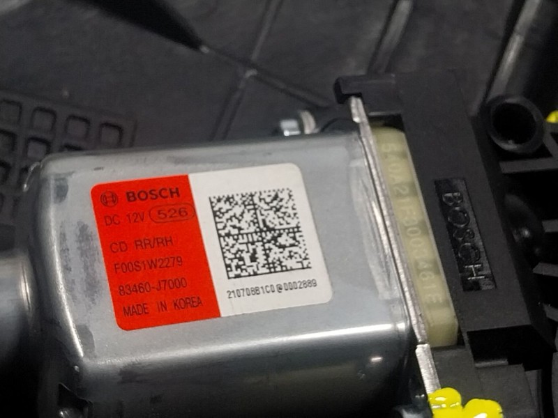 Recambio de elevalunas trasero derecho para kia xceed (cd) 1.0 t-gdi referencia OEM IAM  83480J7300 