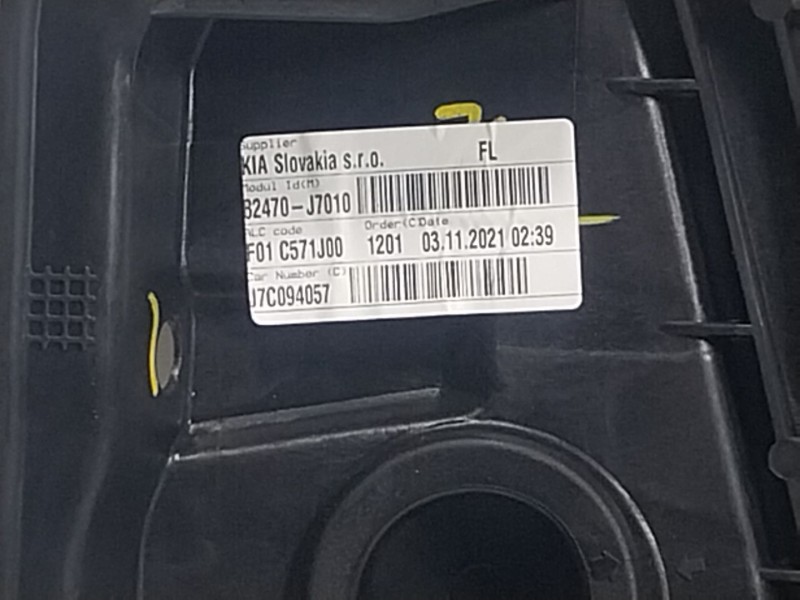 Recambio de elevalunas delantero izquierdo para kia xceed (cd) 1.0 t-gdi referencia OEM IAM 82471J7000 82470J7010 