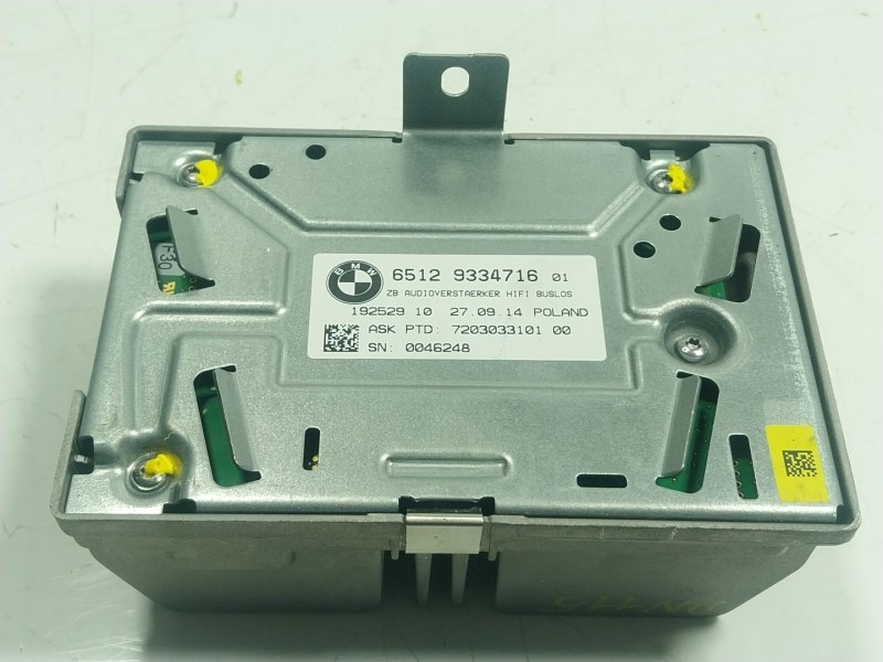 Recambio de modulo electronico para bmw 3 (f30, f80) 320 d referencia OEM IAM  933471601 