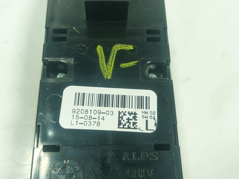 Recambio de mando elevalunas delantero izquierdo para bmw 3 (f30, f80) 320 d referencia OEM IAM  920810903 