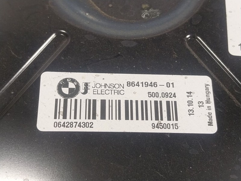 Recambio de electroventilador para bmw 3 (f30, f80) 320 d referencia OEM IAM  864194601 
