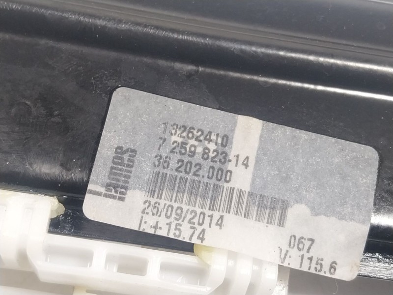 Recambio de elevalunas delantero izquierdo para bmw 3 (f30, f80) 320 d referencia OEM IAM  725982314 